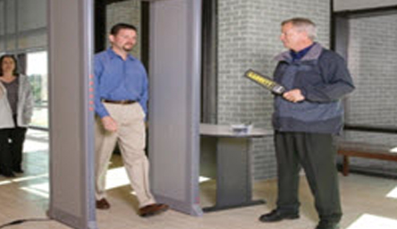 Walk- Through Metal Detector